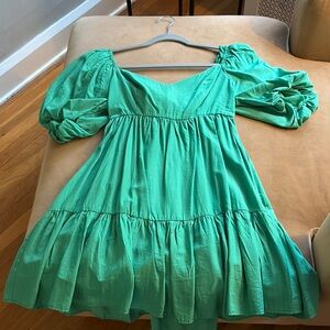 Flying Tomato Green Mini Dress